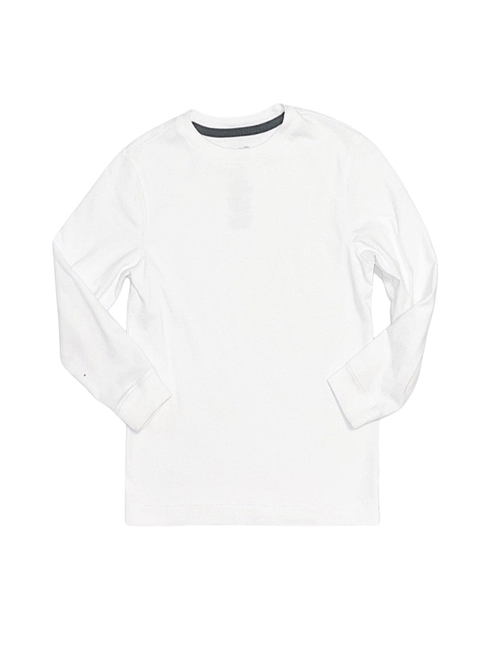OLD NAVY Boy's White Long Sleeve Shirt Size Small 6-7